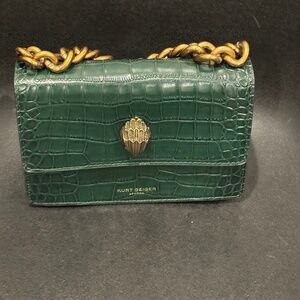 Kurt Geiger Dark Green Croci